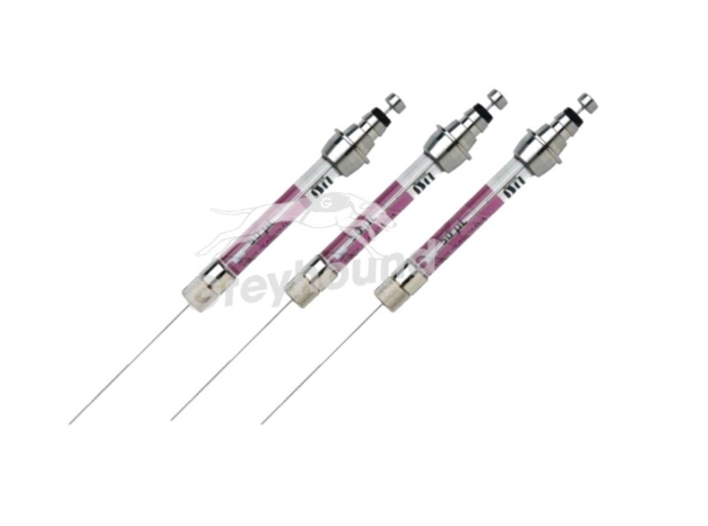Picture of 50µL eVol Syringe with GT Plunger & 50mm, 0.5 mmOD Bevel Tipped Needle